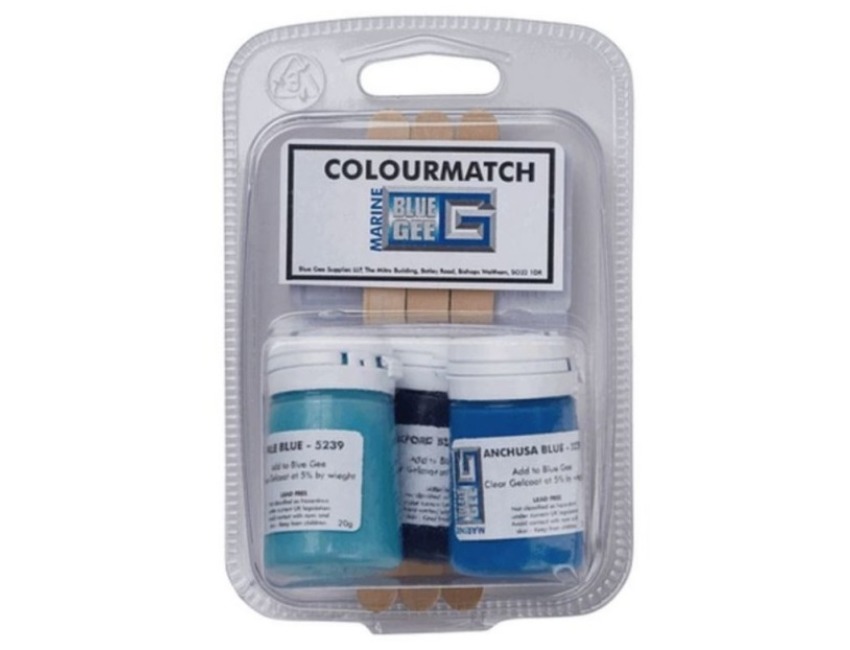 Blue Gee Colour Match Pigment Kit Blue 3 x 20g 87014 Pigments